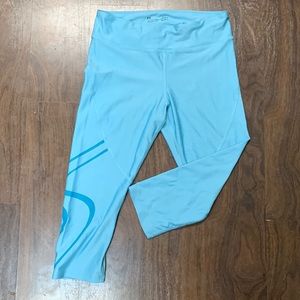 Baby Blue Under Armour compression capris